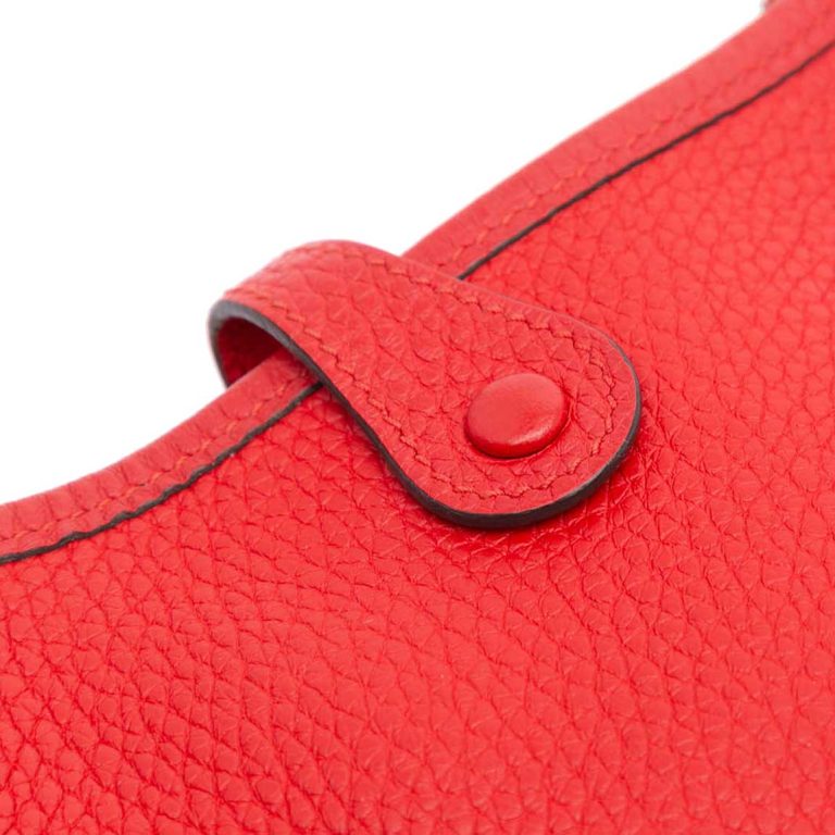 Hermès Evelyne 16 Taurillon Clémence Rouge Tomate Front | Sell your designer bag