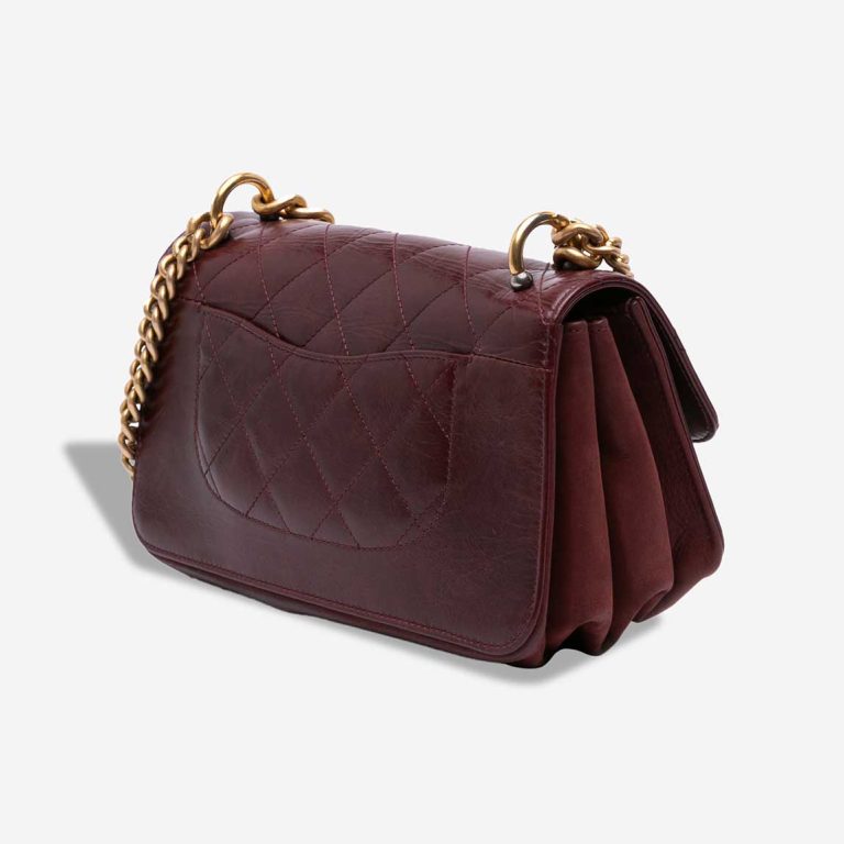 Chanel Flap Bag Small Aged Calf Dark Red | Sell your designer bag