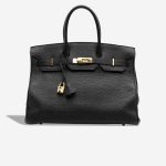 Hermès Birkin 35 Togo Black Front | Sell your designer bag