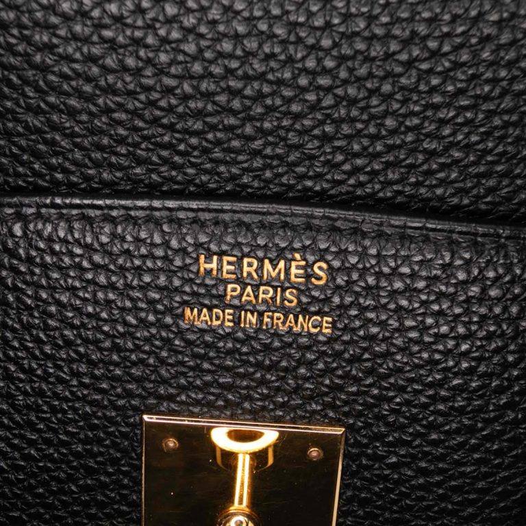 Hermès Birkin 35 Togo Black Logo | Sell your designer bag