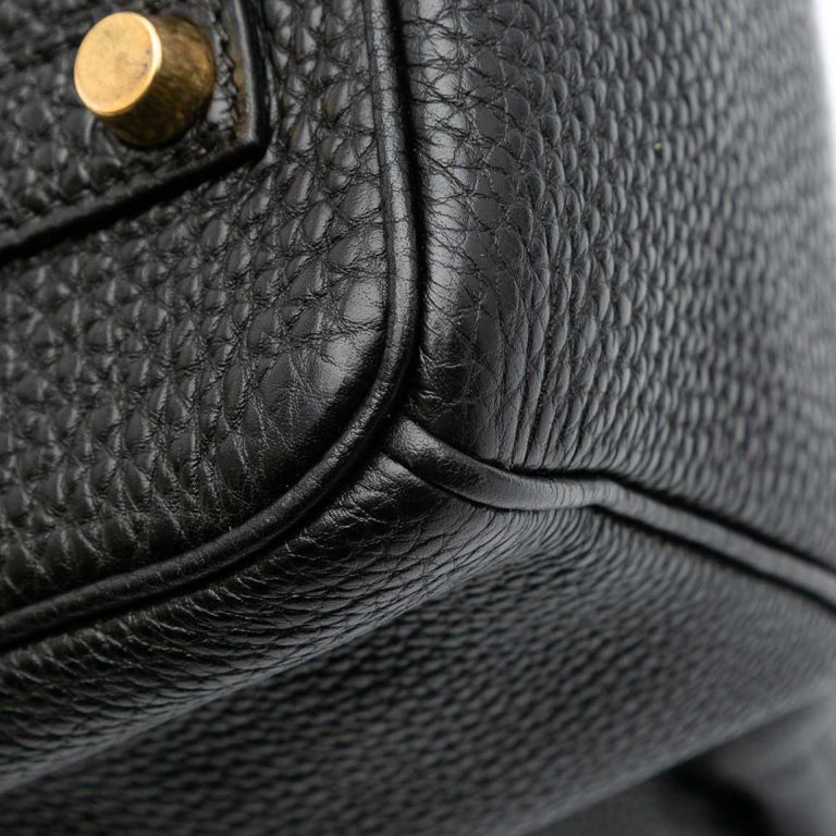 Hermès Birkin 35 Togo Black Signs of wear | Sell your designer bag