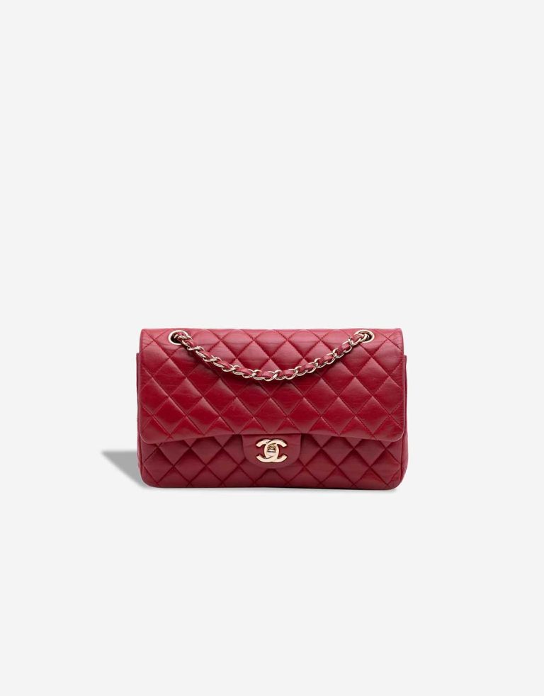 Chanel Timeless Medium Lamb Red Front | Sell your designer bag