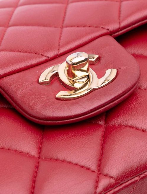 Chanel Timeless Medium Lamb Red Closing System | Sell your designer bag