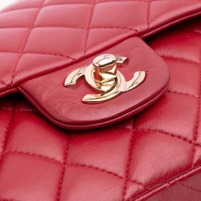 Chanel Timeless Medium Lamb Red Front | Sell your designer bag