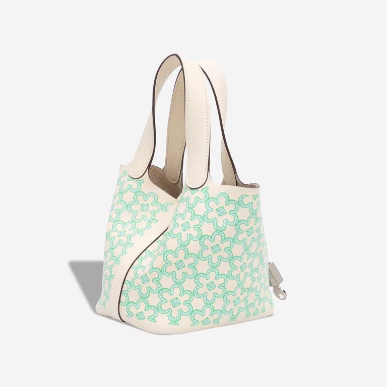 Hermès Picotin Micro Lucky Daisy Swift Nata / Vert / White | Sell your designer bag