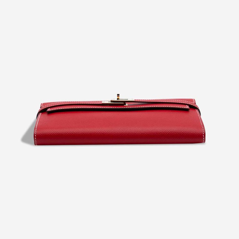 Hermès Kelly Long Wallet Epsom Rouge Casaque / Multicolour / Bleu de Galice | Sell your designer bag