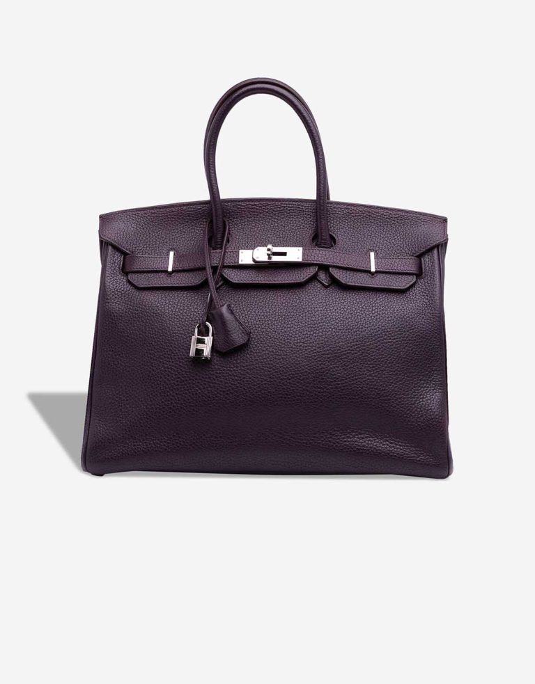 Hermès Birkin 35 Togo Raisin Front | Sell your designer bag