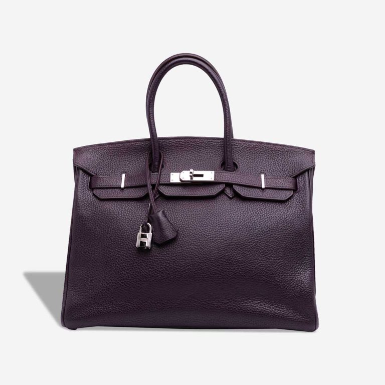 Hermès Birkin 35 Togo Raisin Front | Sell your designer bag