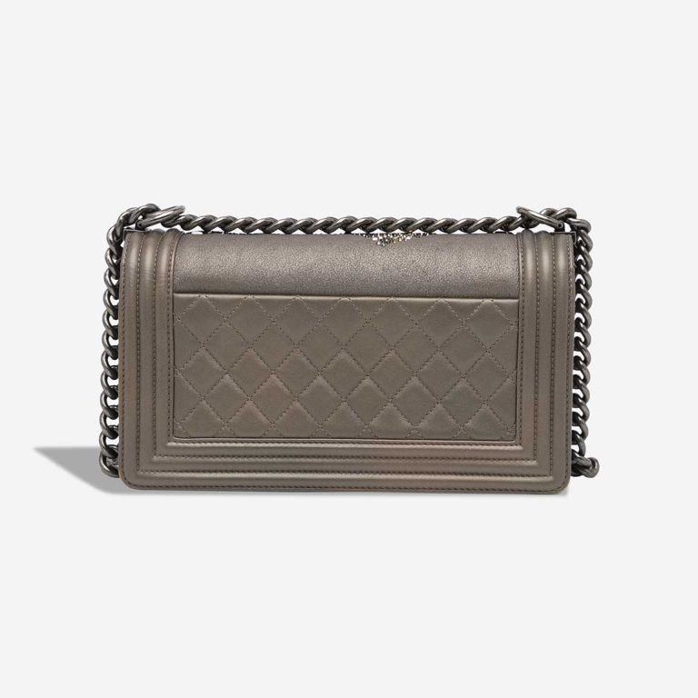 Chanel Boy Medium Goat Metallic Taupe | Sell your designer bag