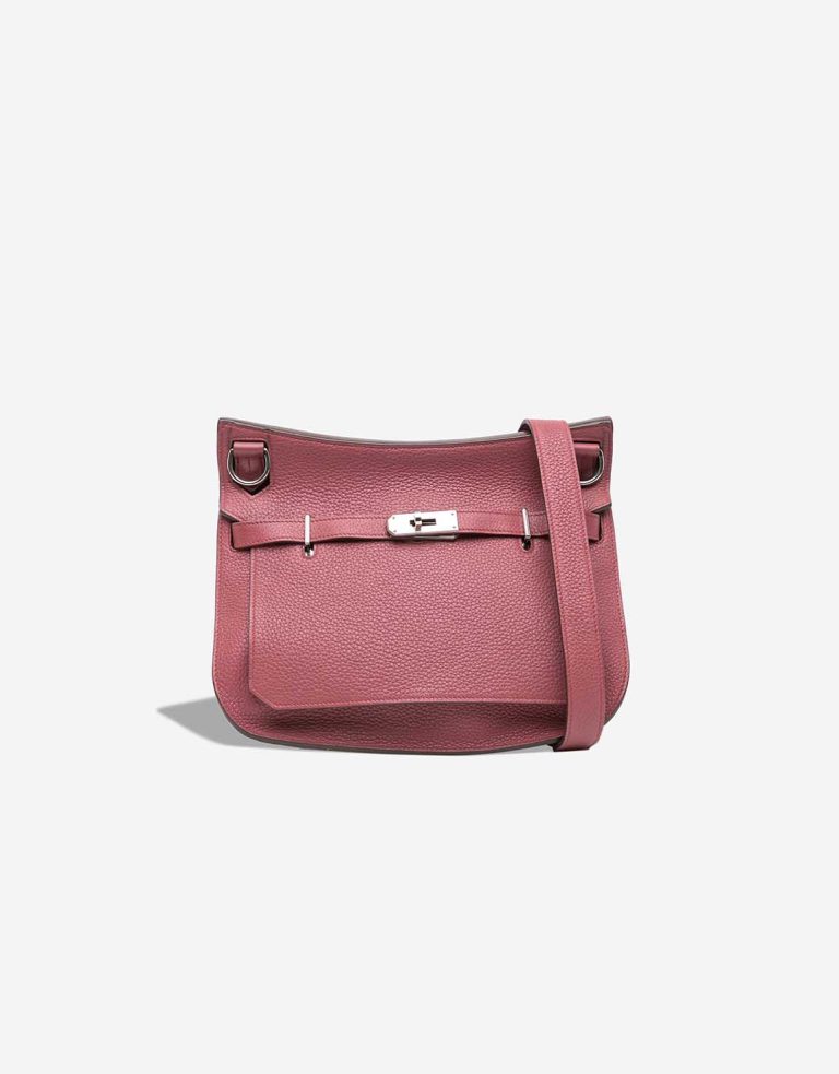 Hermès Jypsière 28 Clémence Bois de Rose Front | Sell your designer bag