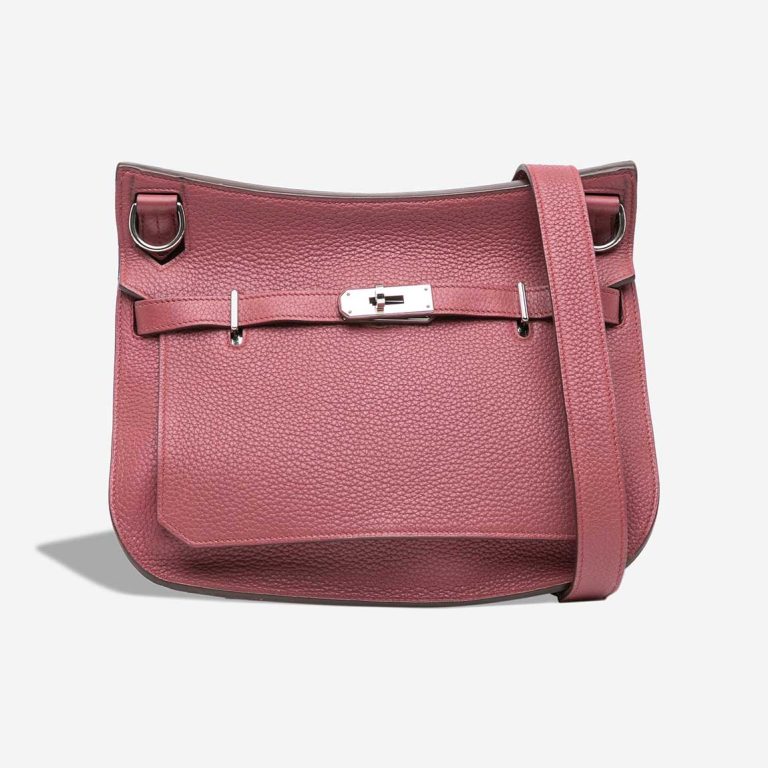 Hermès Jypsière 28 Clémence Bois de Rose Front | Sell your designer bag