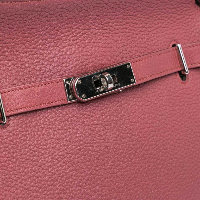 Hermès Jypsière 28 Clémence Bois de Rose Front | Sell your designer bag