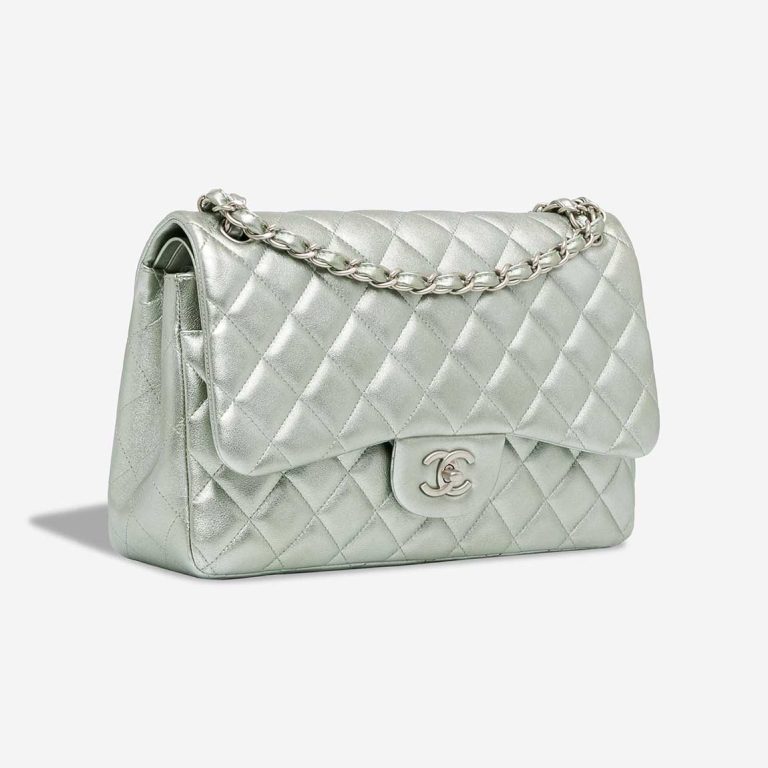 Chanel Timeless Jumbo Lamb Silver | Sell your designer bag