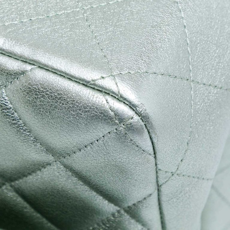 Chanel Timeless Jumbo Lamb Silver | Sell your designer bag