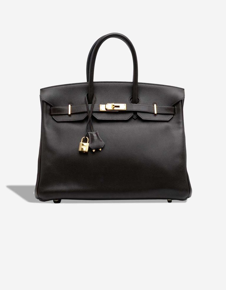 Hermès Birkin 35 Togo Ébène Front | Sell your designer bag