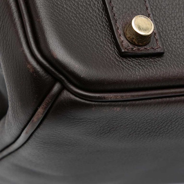 Hermès Birkin 35 Togo Ébène Signs of wear | Sell your designer bag