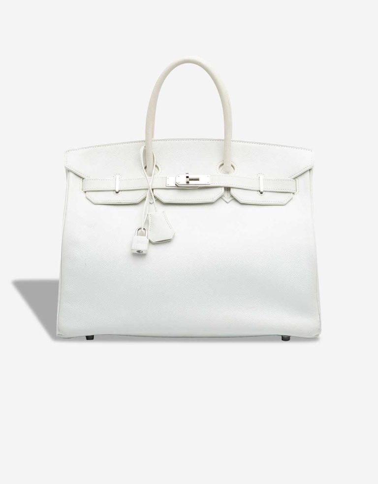 Hermès Birkin 35 Togo White Front | Sell your designer bag