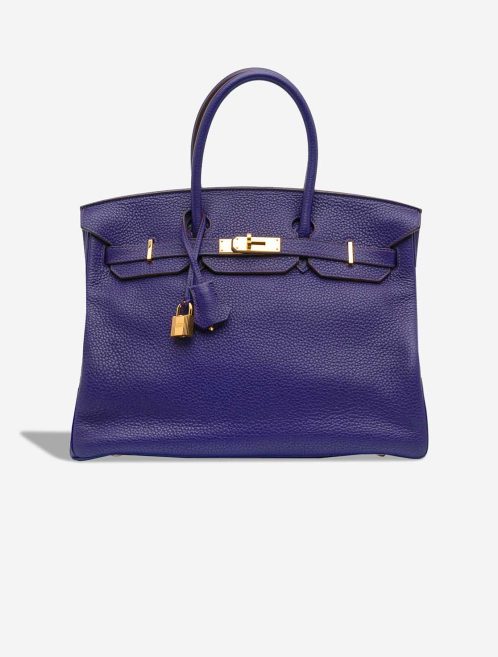 Hermès Birkin 35 Togo Iris Front | Sell your designer bag