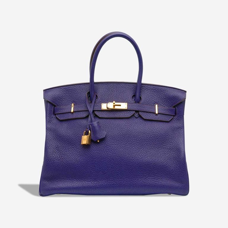 Hermès Birkin 35 Togo Iris Front | Sell your designer bag