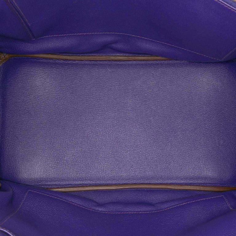 Hermès Birkin 35 Togo Iris Inside | Sell your designer bag