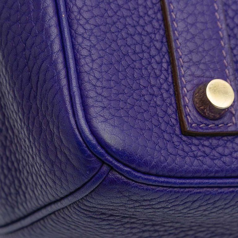 Hermès Birkin 35 Togo Iris Signs of wear | Sell your designer bag