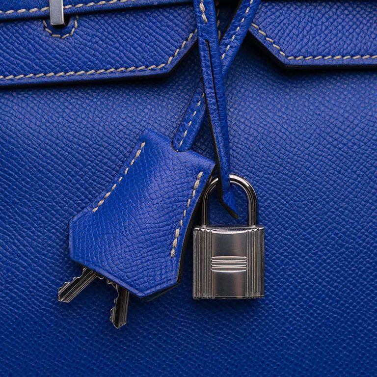 Hermès Birkin 35 Candy Collection Epsom Bleu Électrique Signs of wear | Sell your designer bag