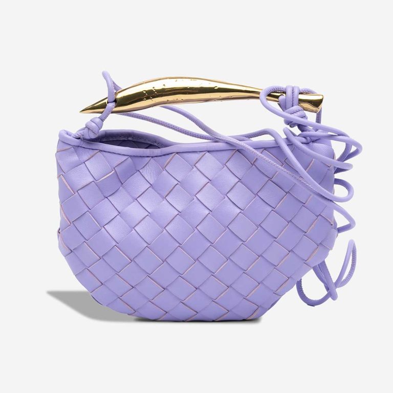 Bottega Veneta Sardine Mini Lamb Light Lilac Front | Sell your designer bag