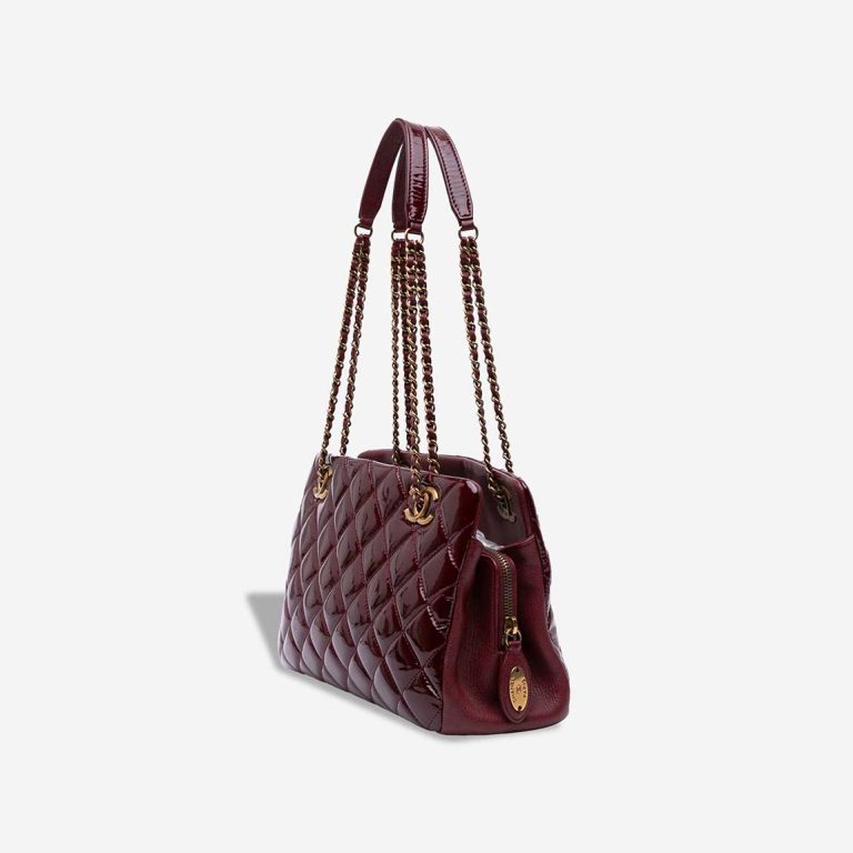 Chanel Shopper Paris-Salzburg Goat / Patent Bordeaux | Sell your designer bag
