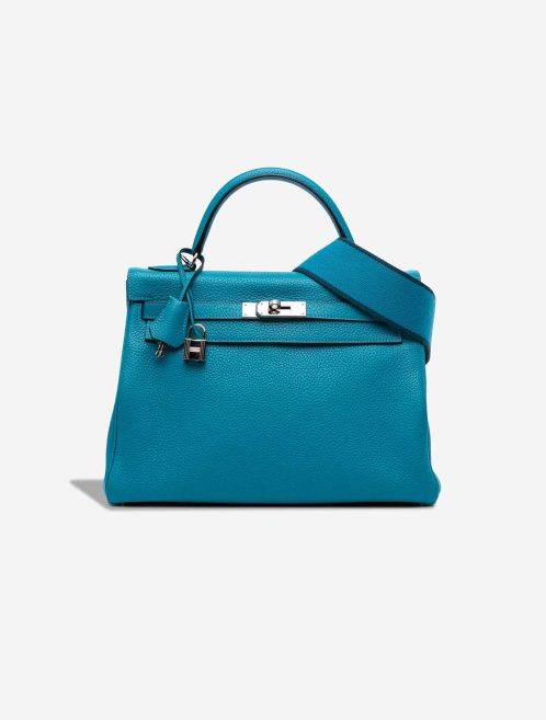 Hermès Kelly 32 Togo Turquoise Front | Sell your designer bag