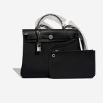 Hermès Herbag 31 Vache Hunter / Toile Black Front | Sell your designer bag