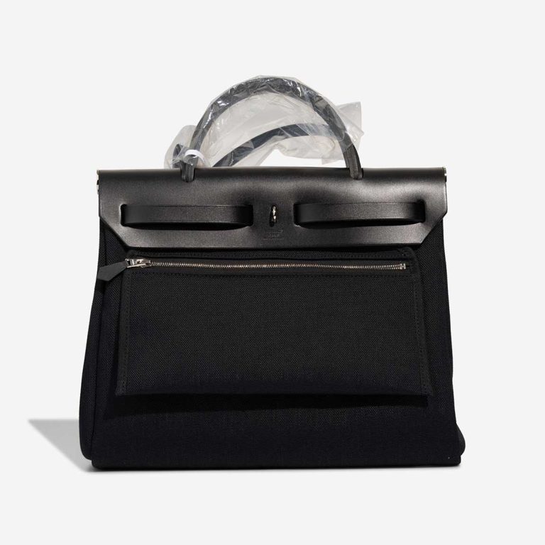 Hermès Herbag 31 Vache Hunter / Toile Black | Sell your designer bag
