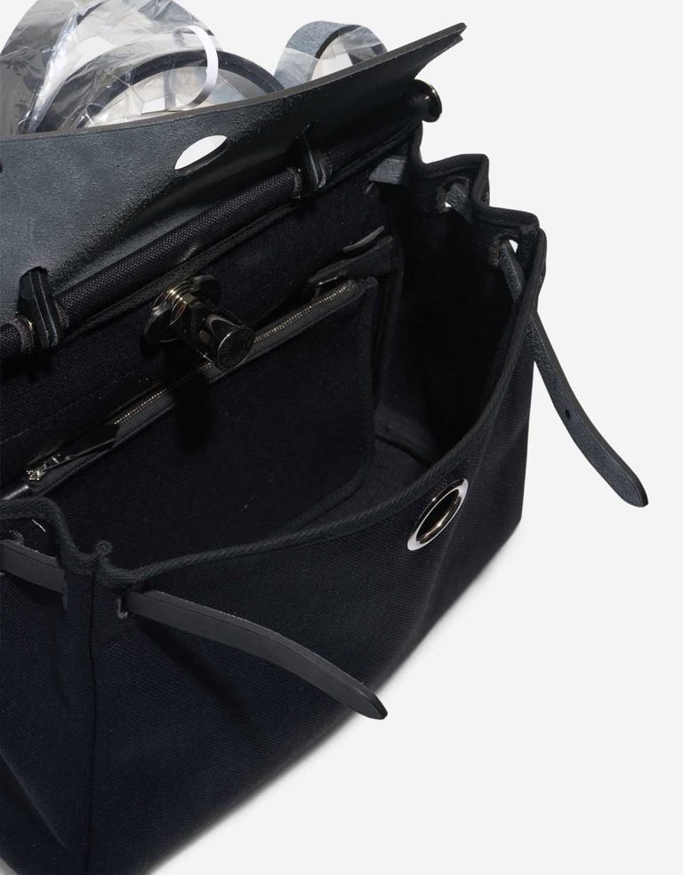 Hermès Herbag 31 Vache Hunter / Toile Black Inside | Sell your designer bag