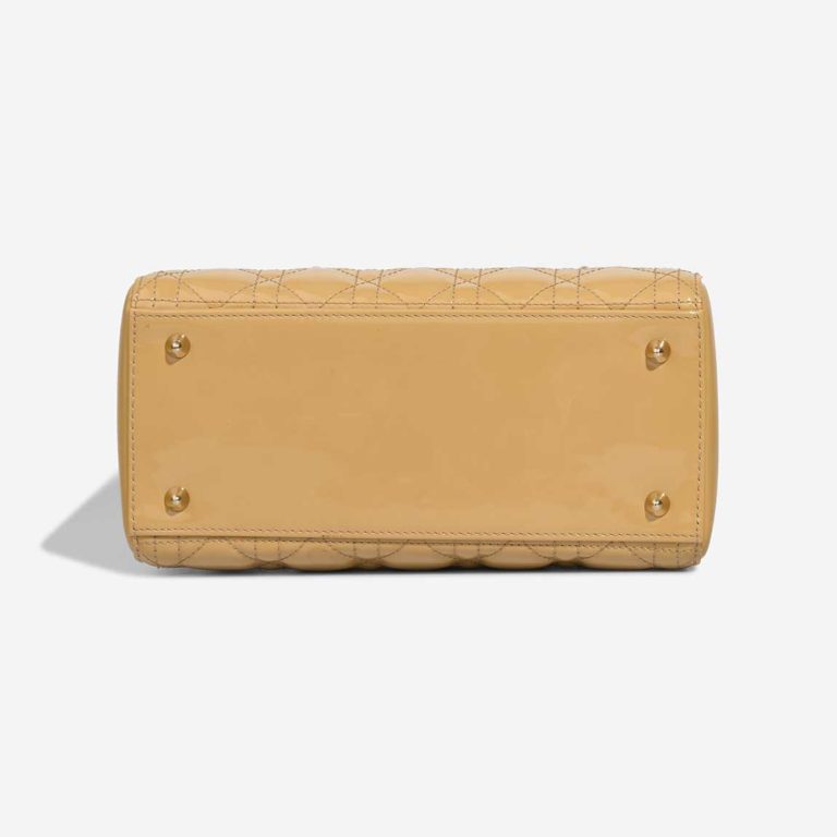 Dior Lady Medium Patent Beige | Sell your designer bag