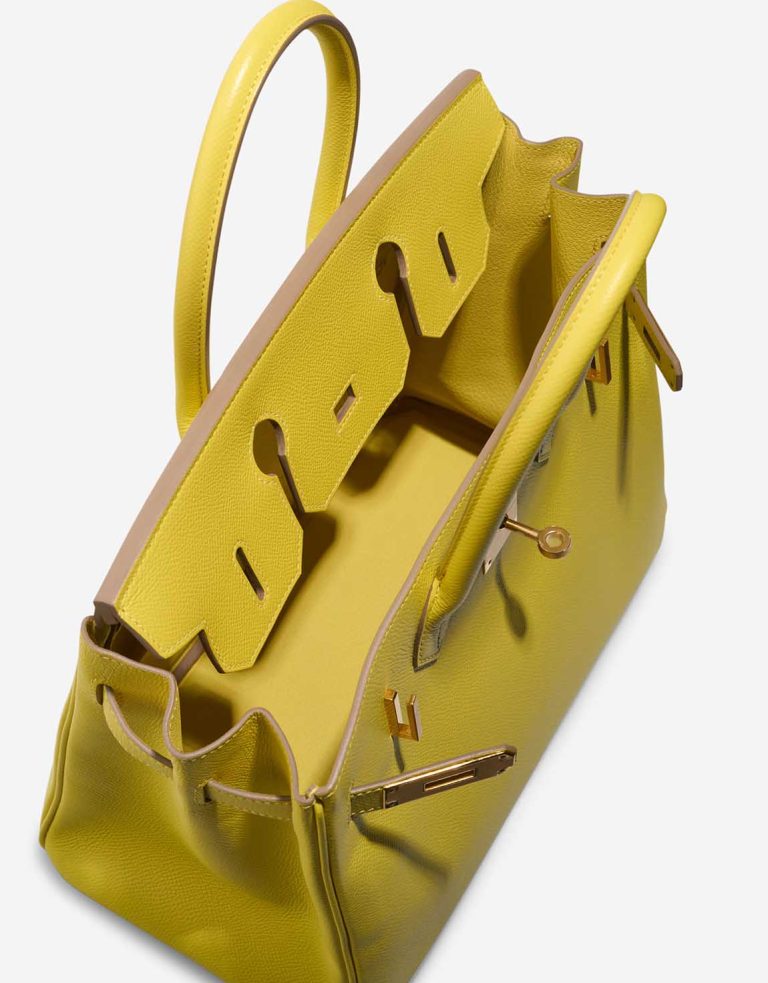 Hermès Birkin 30 Epsom Lime Inside | Sell your designer bag