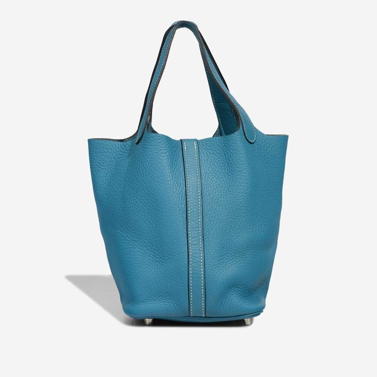 Hermès Picotin 18 Taurillon Clémence Bleu Jean | Sell your designer bag
