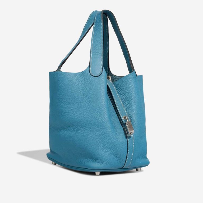 Hermès Picotin 18 Taurillon Clémence Bleu Jean | Sell your designer bag