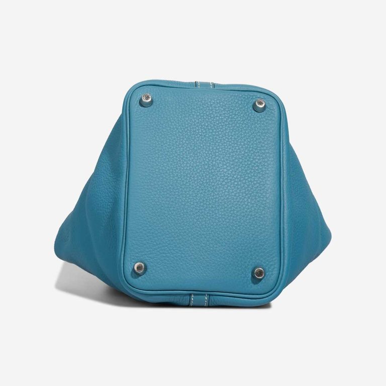 Hermès Picotin 18 Taurillon Clémence Bleu Jean | Sell your designer bag