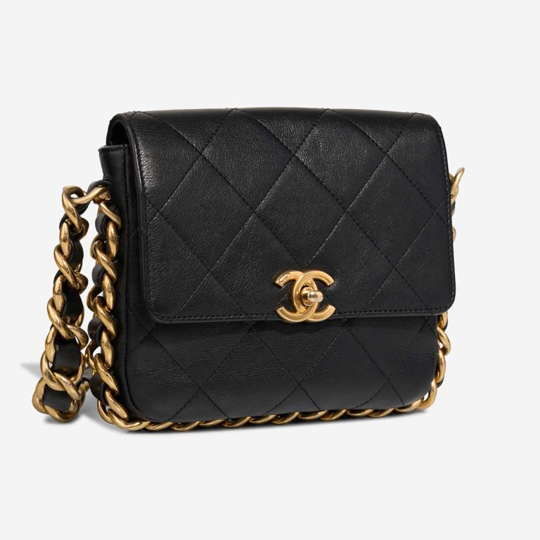 Chanel Flap Bag Small Calf Black | Sell your designer bag