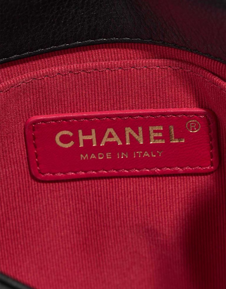 Chanel Flap Bag Small Calf Black Logo | Sell your designer bag