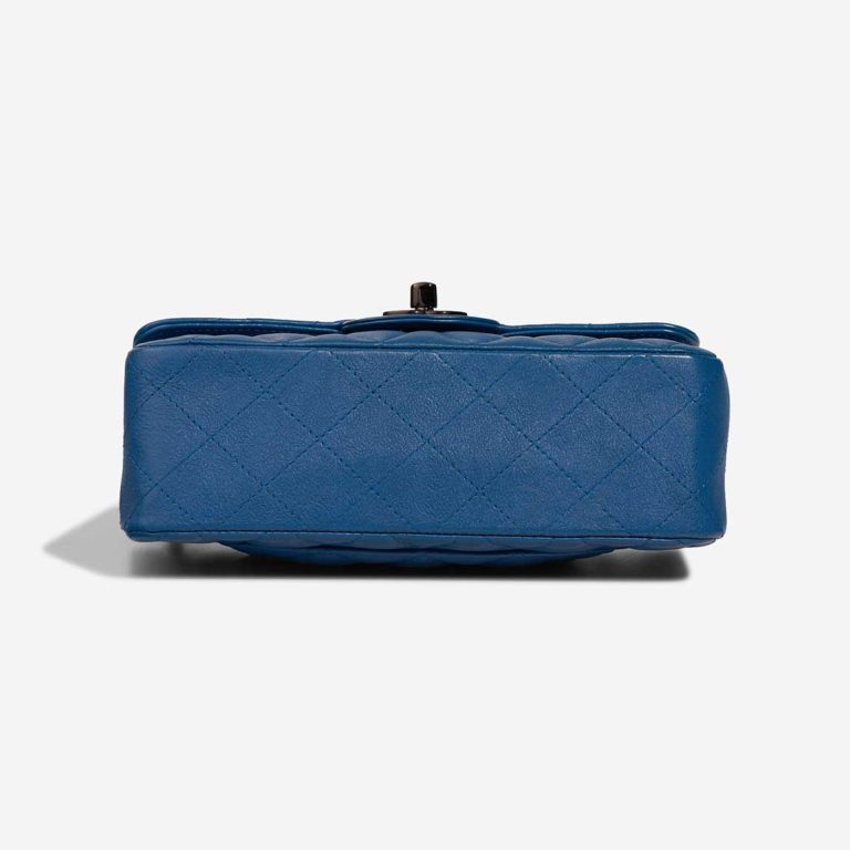 Chanel Timeless Mini Rectangular Lamb Blue | Sell your designer bag