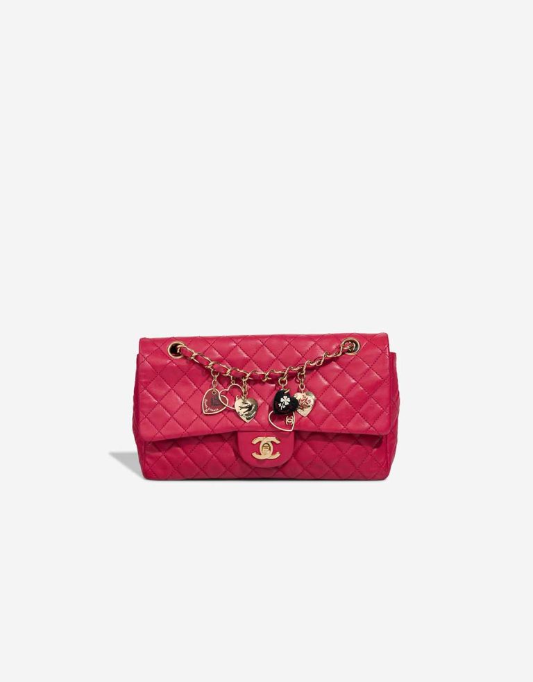 Chanel Timeless Medium Lamb Pink Front | Sell your designer bag