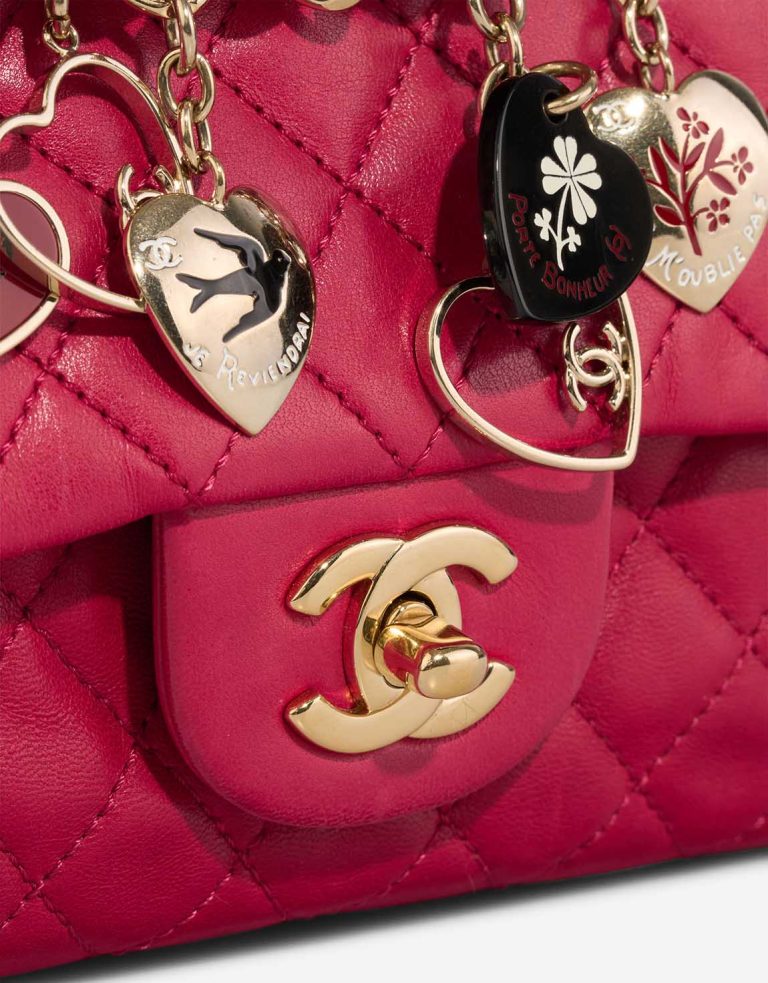 Chanel Timeless Medium Lamb Pink Closing System | Sell your designer bag