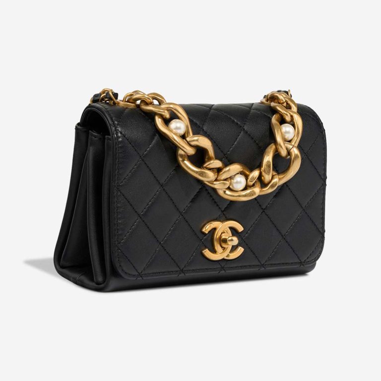 Chanel Flap Bag Mini Rectangular Calf Black | Sell your designer bag