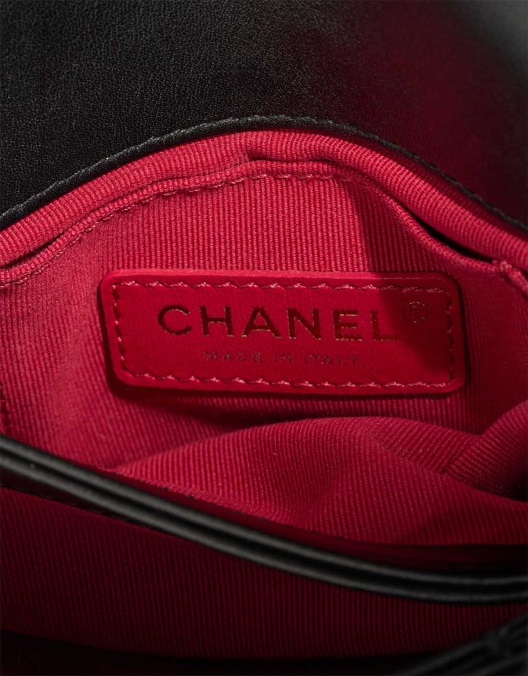 Chanel Flap Bag Mini Rectangular Calf Black Logo | Sell your designer bag
