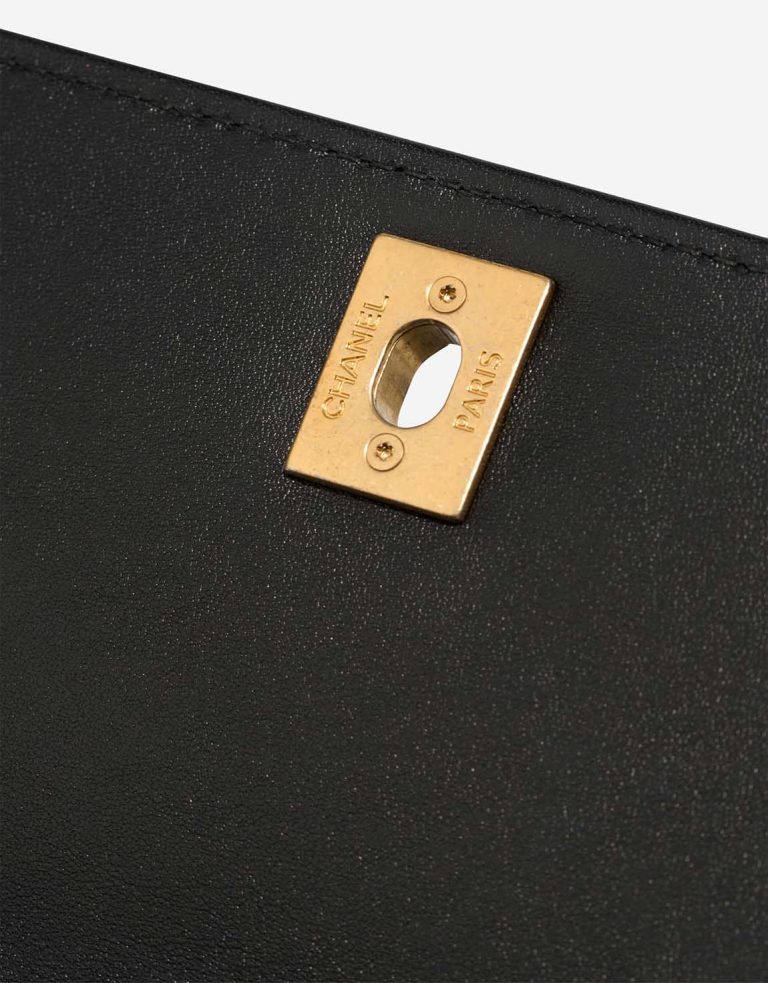 Chanel Flap Bag Mini Rectangular Calf Black Signs of wear | Sell your designer bag