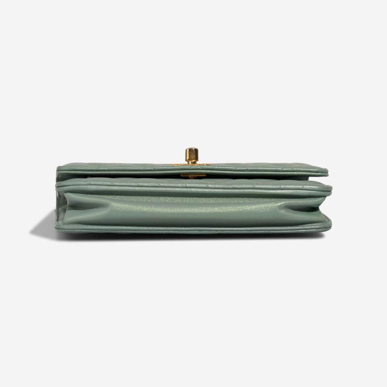 Chanel Trendy CC Wallet On Chain Lamb Iridescent / Water Green | Sell your designer bag