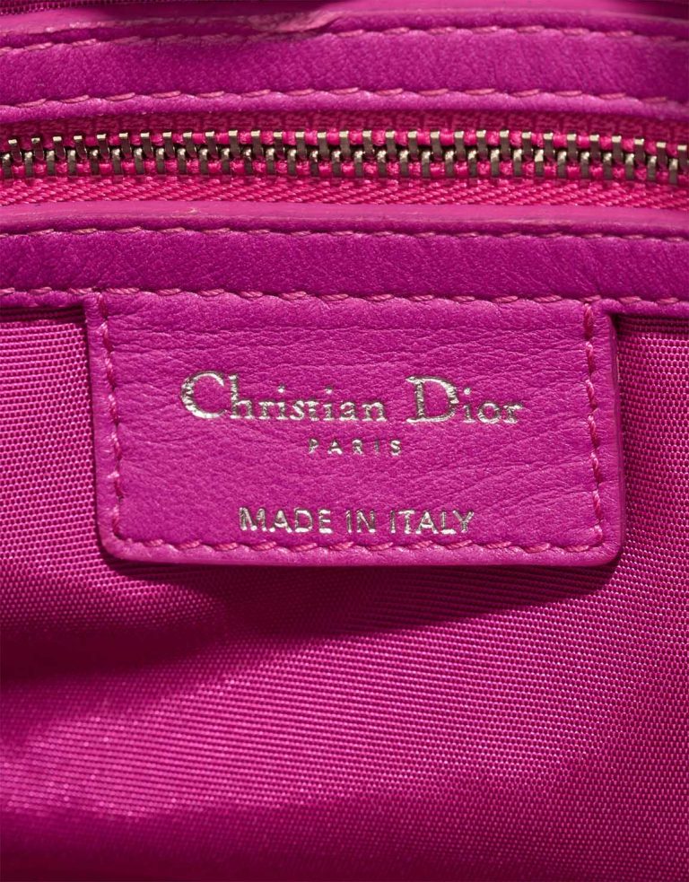 Dior Lady Shopping Tote Medium Lamb Pink Logo | Sell your designer bag