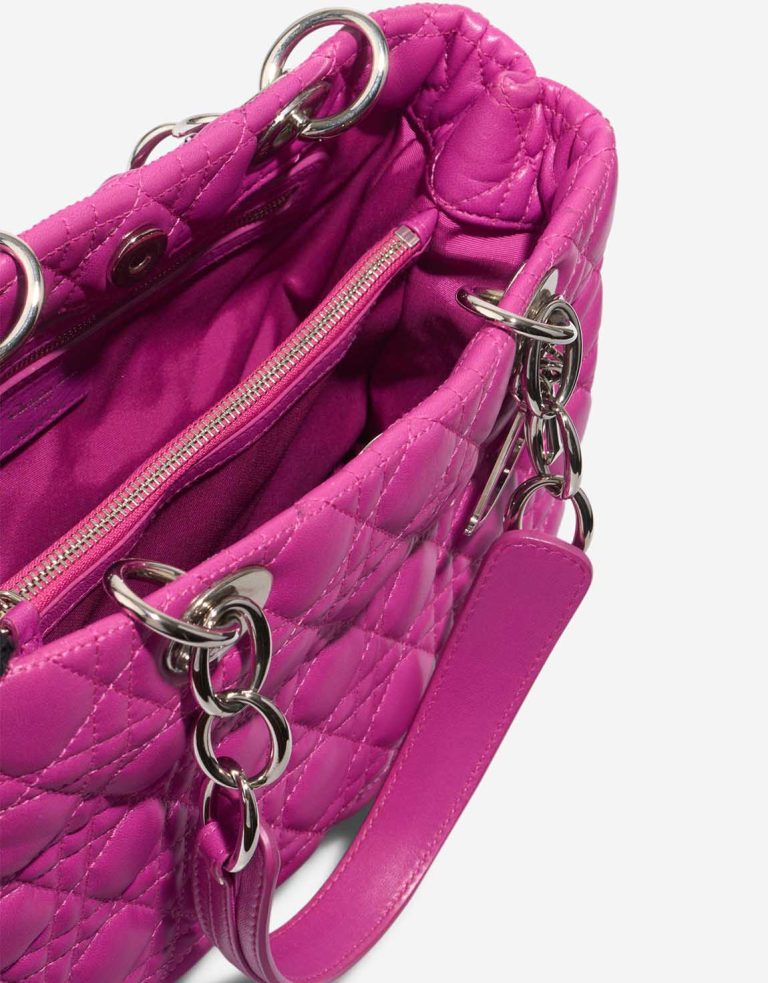 Dior Lady Shopping Tote Medium Lamb Pink Inside | Sell your designer bag