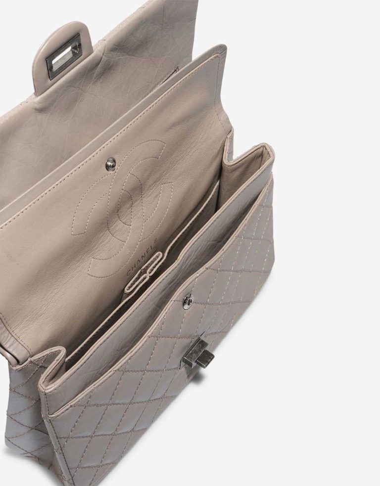 Chanel 2.55 Reissue 226 Aged Calf Light Grey Inside | Sell your designer bag