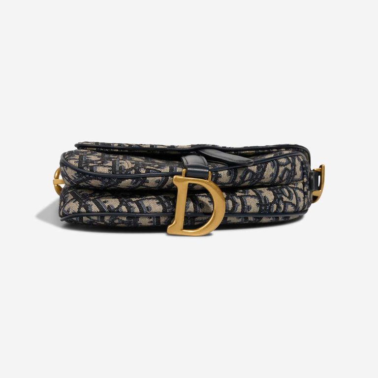 Dior Saddle Mini Oblique Jacquard Blue | Sell your designer bag